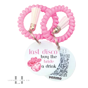 Last Disco Cowgirl Buy the Bride Bachelorette Venmo Party Favors - Fun and Functional Keepsakes