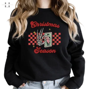 Christmas Season Light Switch Crewneck Sweatshirt