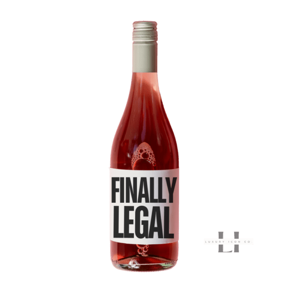 Finally Legal wine bottle label