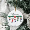 Family of 5 Ornament Personalized Family Ornament Large Family Christmas Ornament Personalized Family Stockings Family of 4 Ornament